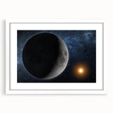 Lunar Eclipse Wall Art - NASA Space Exploration Canvas Print