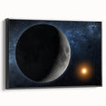 Lunar Eclipse Wall Art - NASA Space Exploration Canvas Print