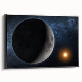Lunar Eclipse Wall Art - NASA Space Exploration Canvas Print