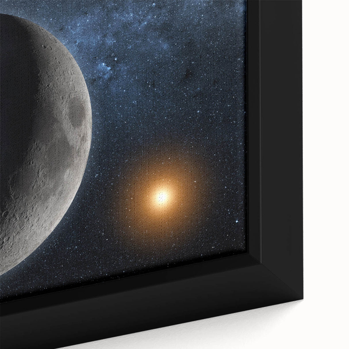 Lunar Eclipse Wall Art - NASA Space Exploration Canvas Print