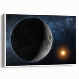 Lunar Eclipse Wall Art - NASA Space Exploration Canvas Print