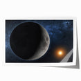 Lunar Eclipse Wall Art - NASA Space Exploration Canvas Print