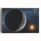 Lunar Eclipse Wall Art - NASA Space Exploration Canvas Print