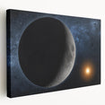 Lunar Eclipse Wall Art - NASA Space Exploration Canvas Print