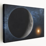 Lunar Eclipse Wall Art - NASA Space Exploration Canvas Print