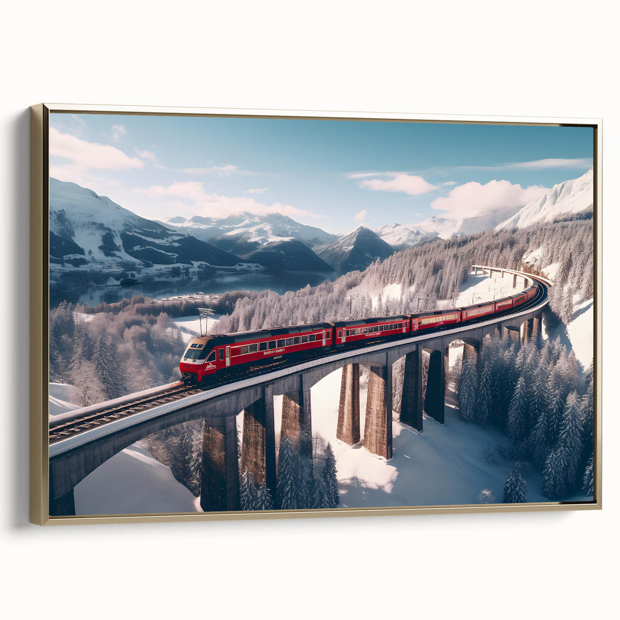 Framed canvas depicting vintage vehicles in black and gold tones, ideal for bedroom wall art.