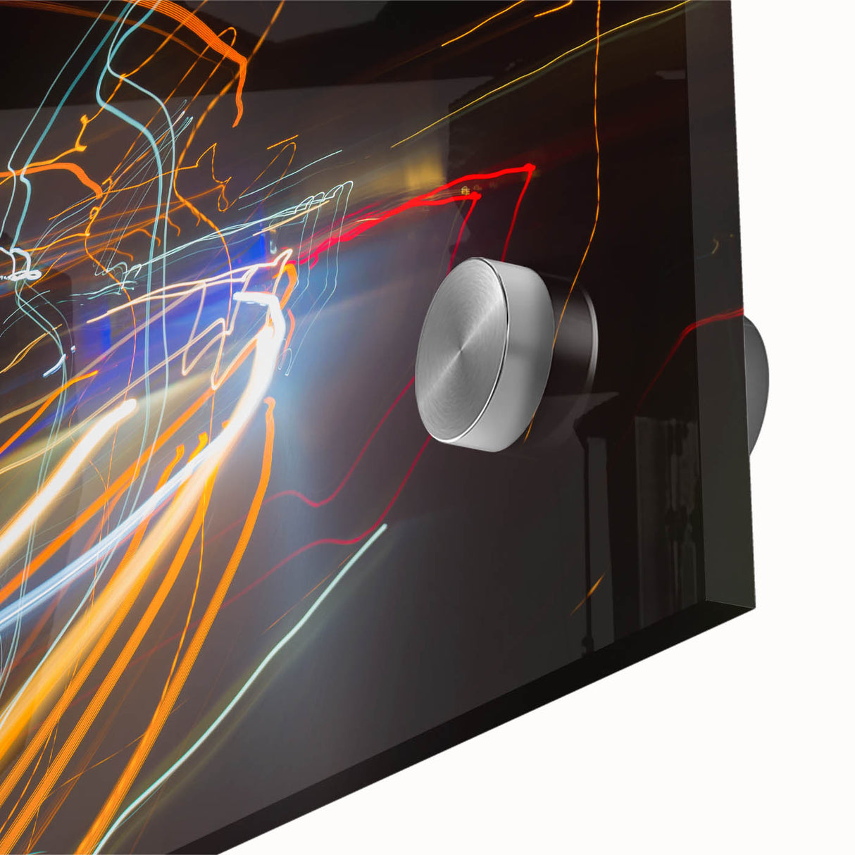 Urban Light Trail Abstract Wall Art – Dynamic Modern Photography