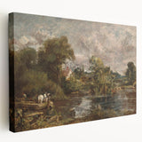 Romanticism Art: "The White Horse" by John Constable