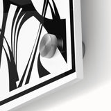 Minimalist Black & White Abstract Bedroom Wall Art – Canvas & Prints