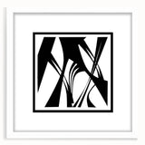Minimalist Black & White Abstract Bedroom Wall Art – Canvas & Prints