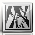 Minimalist Black & White Abstract Bedroom Wall Art – Canvas & Prints