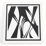 Minimalist Black & White Abstract Bedroom Wall Art – Canvas & Prints