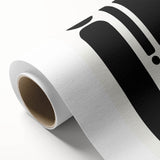 Black and White Office Wall Art – Abstract Modern Geometric Design