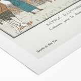 Art Deco Wall Art – Stylish Hunting Costumes in Autumn Scene