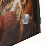 Neoclassical Alexander Sickbed Print - Greek Historical Art by Eckersberg