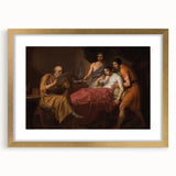 Neoclassical Alexander Sickbed Print - Greek Historical Art by Eckersberg