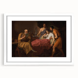 Neoclassical Alexander Sickbed Print - Greek Historical Art by Eckersberg
