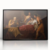 Neoclassical Alexander Sickbed Print - Greek Historical Art by Eckersberg