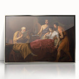 Neoclassical Alexander Sickbed Print - Greek Historical Art by Eckersberg