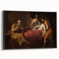 Neoclassical Alexander Sickbed Print - Greek Historical Art by Eckersberg