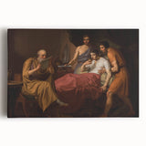 Neoclassical Alexander Sickbed Print - Greek Historical Art by Eckersberg