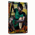 Expressionist Acrobat Art - Abstract Modern Expressionism Wall Decor