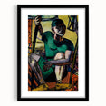 Expressionist Acrobat Art - Abstract Modern Expressionism Wall Decor