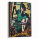 Expressionist Acrobat Art - Abstract Modern Expressionism Wall Decor