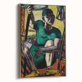 Expressionist Acrobat Art - Abstract Modern Expressionism Wall Decor