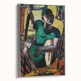 Expressionist Acrobat Art - Abstract Modern Expressionism Wall Decor