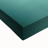 Close-up of a vibrant floral and botanical stretched canvas artwork, showcasing intricate details of colorful blossoms and lush greenery, perfect for home decor.