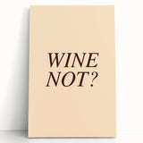 Large black and white stretched canvas with a minimalist food-inspired design, ideal for kitchen wall art.