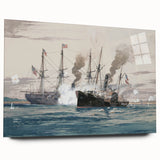 Historic Naval Battle - Independence Day Wall Art