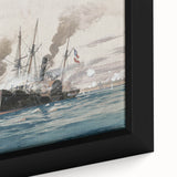 Historic Naval Battle - Independence Day Wall Art