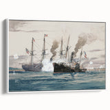 Historic Naval Battle - Independence Day Wall Art