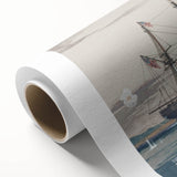 Historic Naval Battle - Independence Day Wall Art