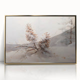 Snowy Pinecones Christmas Wall Art – Winter Holiday Decor