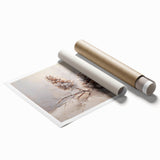 Snowy Pinecones Christmas Wall Art – Winter Holiday Decor