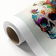 Cinco de Mayo Canvas Art - Vibrant Sugar Skulls & Floral Design