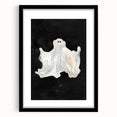Watercolor Ghost Halloween Wall Art - Spooky Halloween Decoration