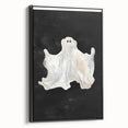 Watercolor Ghost Halloween Wall Art - Spooky Halloween Decoration