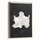 Watercolor Ghost Halloween Wall Art - Spooky Halloween Decoration