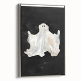 Watercolor Ghost Halloween Wall Art - Spooky Halloween Decoration
