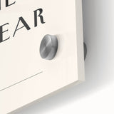 Minimalist Happy New Year Typography - New Year Wall Art Print