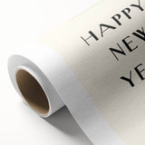 Minimalist Happy New Year Typography - New Year Wall Art Print