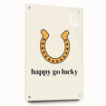 Happy Go Lucky Horseshoe – St. Patrick’s Day Wall Art & Irish Decor