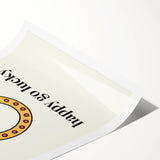 Happy Go Lucky Horseshoe – St. Patrick’s Day Wall Art & Irish Decor