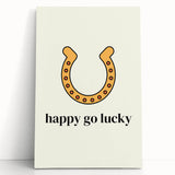 Happy Go Lucky Horseshoe – St. Patrick’s Day Wall Art & Irish Decor