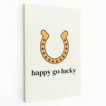Happy Go Lucky Horseshoe – St. Patrick’s Day Wall Art & Irish Decor