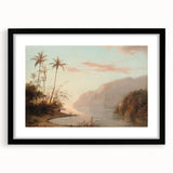 A Creek in St. Thomas - Tropical Landscape by Camille Pissarro